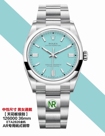 NR Factory Replica ROLEX Oyster Perpetual  ETA2836 Movement 36MM Watch